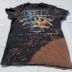 Pink Floyd The Dark Side Of The Moon Graphic Band T Shirt Size Medium